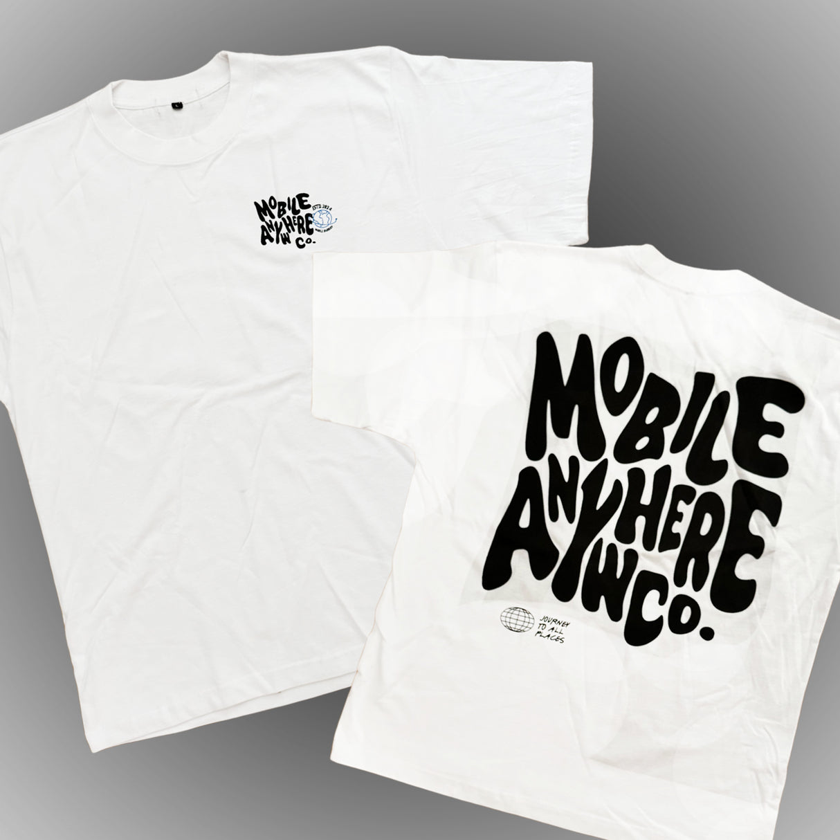 Journey To All Places Oversized T-Shirt