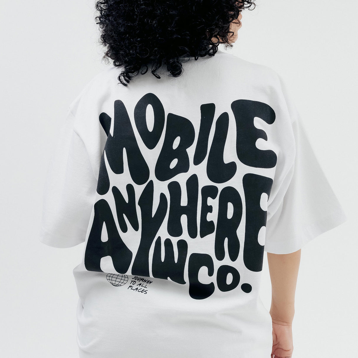 Journey To All Places Oversized T-Shirt