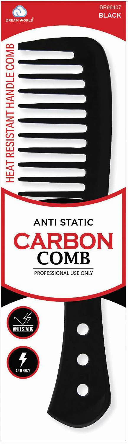 Brittny Comb Anti Static Carbon Bone Rake