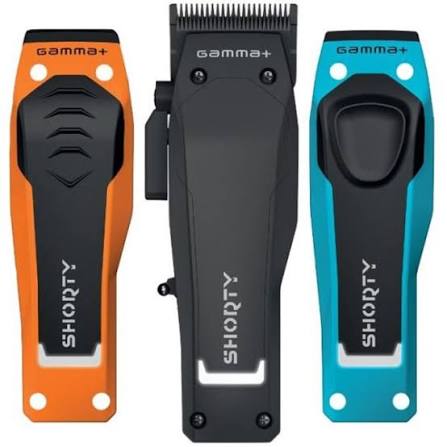 Gamma+ Shorty Professional Cordless Hair Clipper for Men, Brushless Motor, Adjustable Zero Gap, 120-Min Run Time, USB-C, Ergonomic