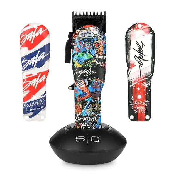 StyleCraft Rebel Professional Cordless Barber Hair Tools Collection with Super-Torque Motor