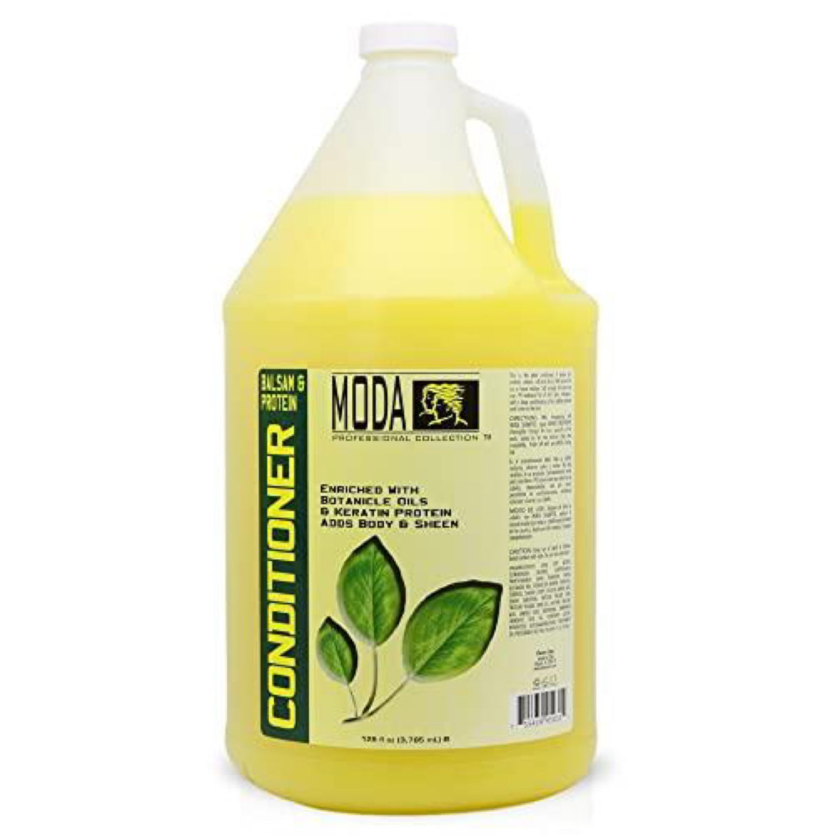 MODA - Moisturizing Conditioner for All Hair Types, Balsam and Protein, 128 oz, Professional