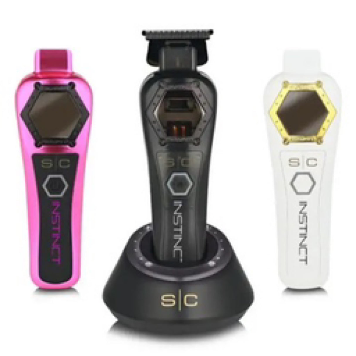 INSTINCT METAL TRIMMER - PROFESSIONAL CORDLESS HAIR TRIMMER WITH INTUITIVE TORQUE CONTROL AND IN2 VECTOR MOTOR