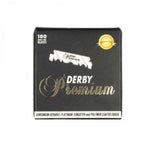Derby Premium 100 Single Edge Razor Blades with Swedish Steel