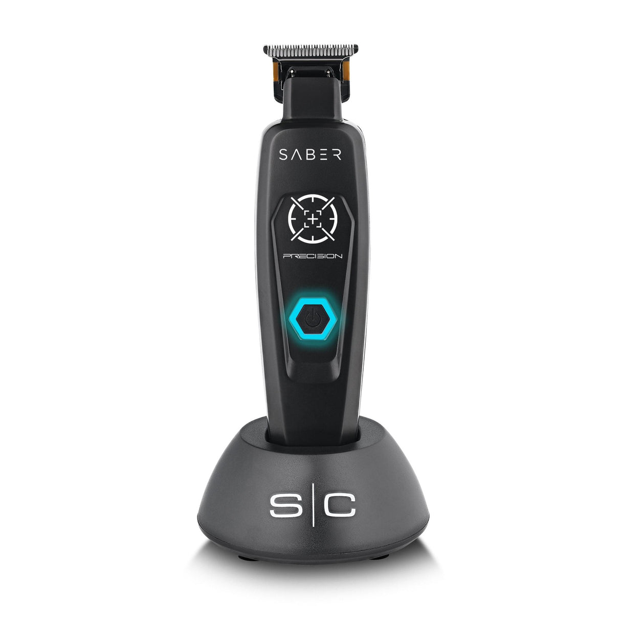 StyleCraft Precision Saber Professional Hair Trimmer with Cordless Battery Power  Black