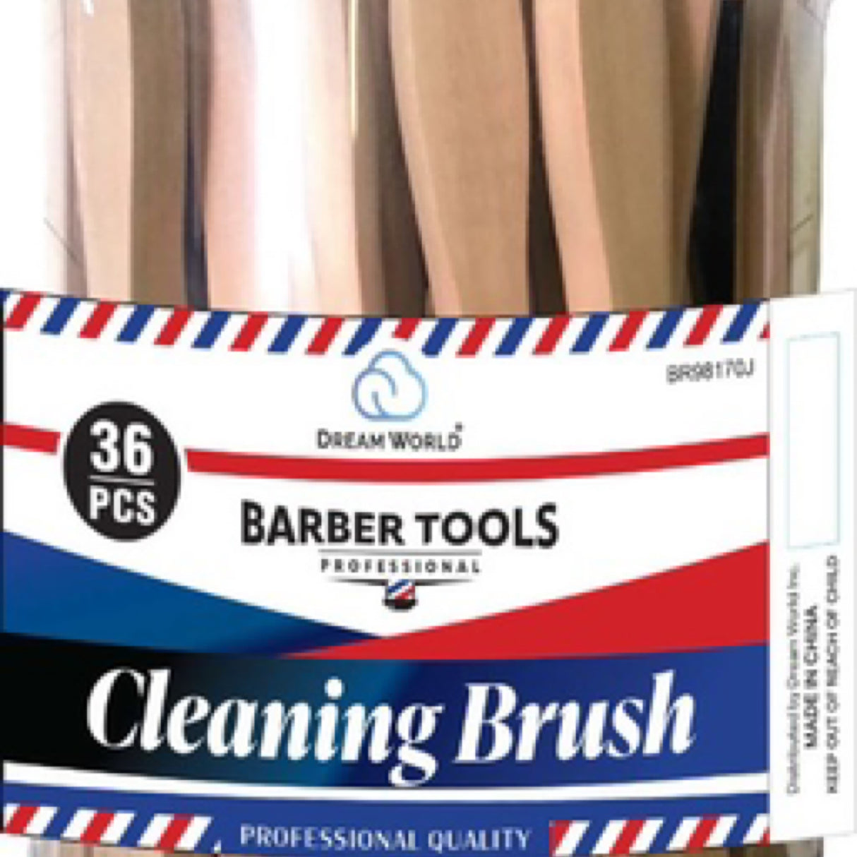 Brush Cleaning each