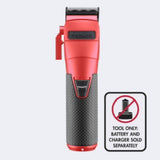 Babylisspro Fxone Cordless Clipper [Tool Only] RED