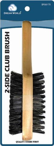 2 side mini club brush 4.5inch