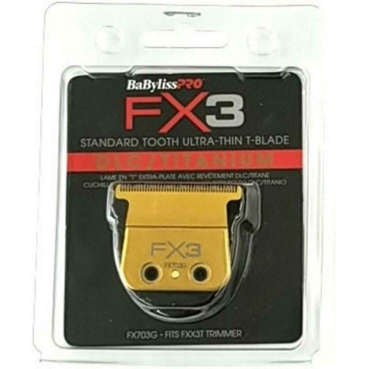 Bababyliss Pro FX703g DLC / Titanium Ultra Thin Zero Gap Replacement Blade