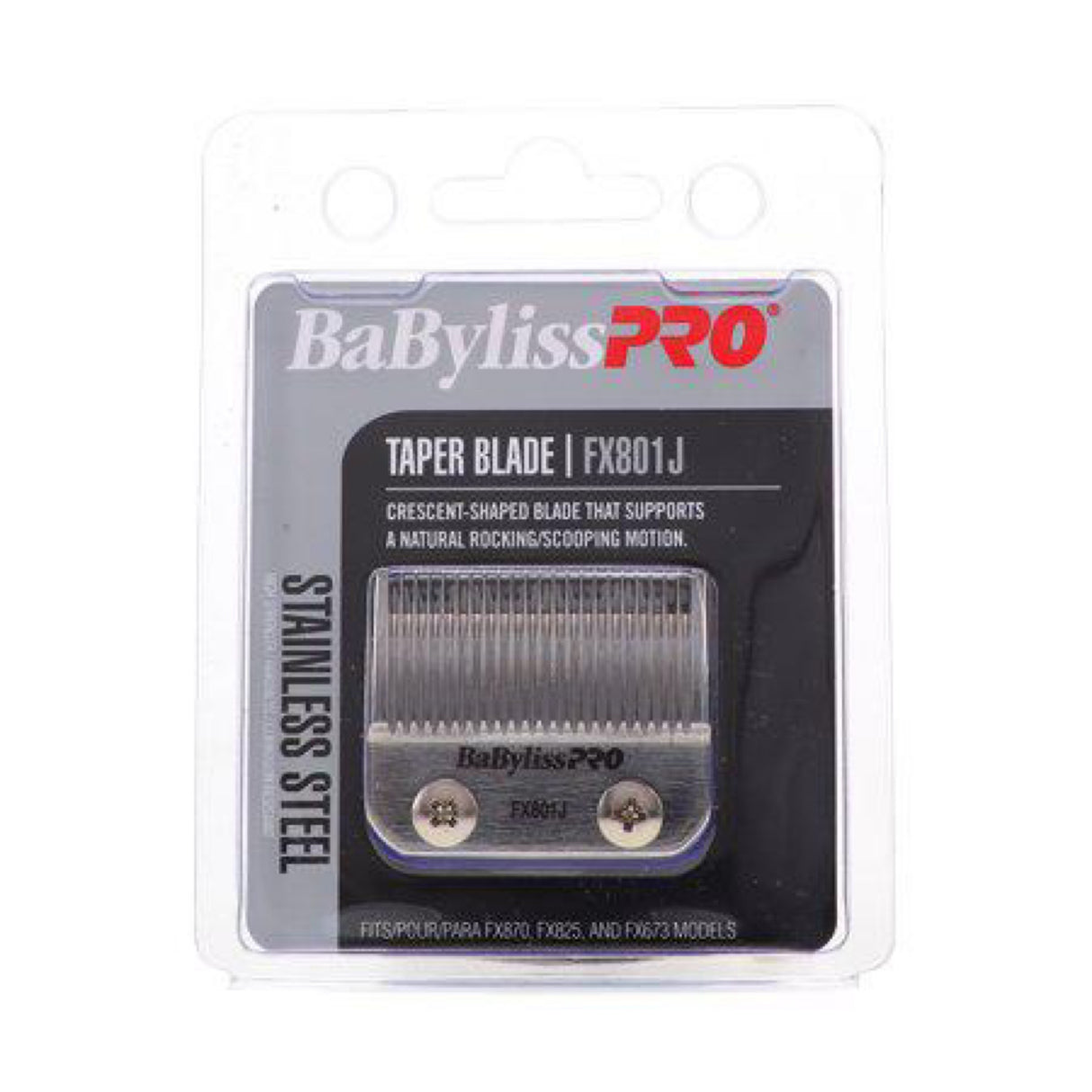 Babylisspro Stainless Steel Taper Blade