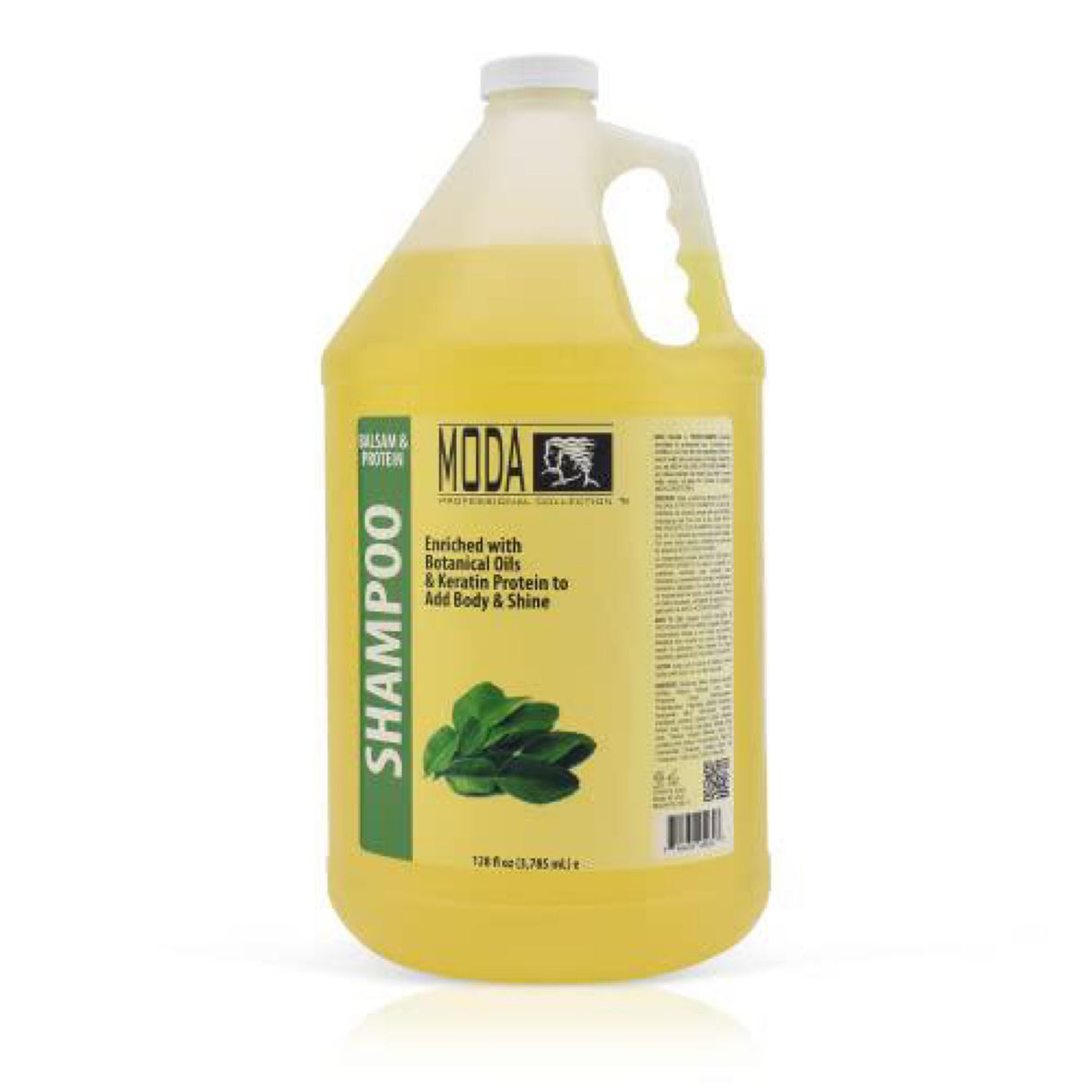 MODA – Balsam & Protein Shampoo for All Hair Types with Glycerin, Keratin, Panthenol, Collagen Amino Acids, Jojoba Oil