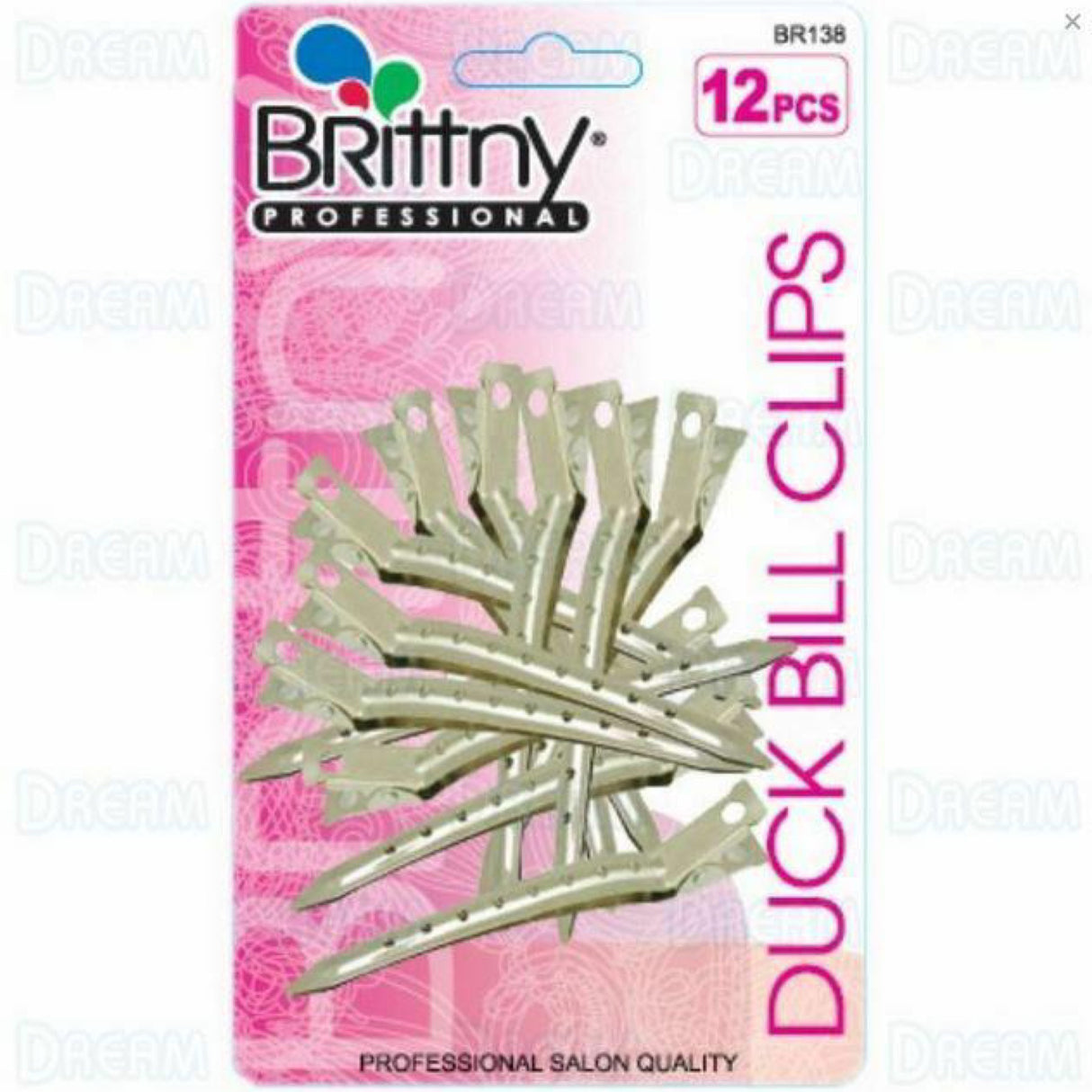 Brittny Clip Duck Bill 12-Piece