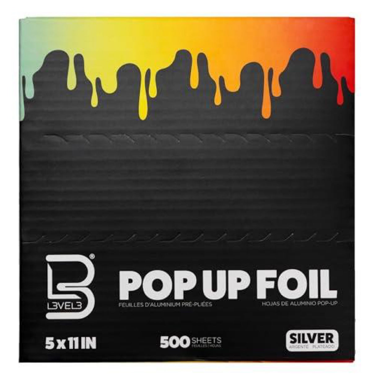 Level 3 Pop Up Foil - Effortless Hair Coloring - Secure Grip - 5 " x 10.75 "